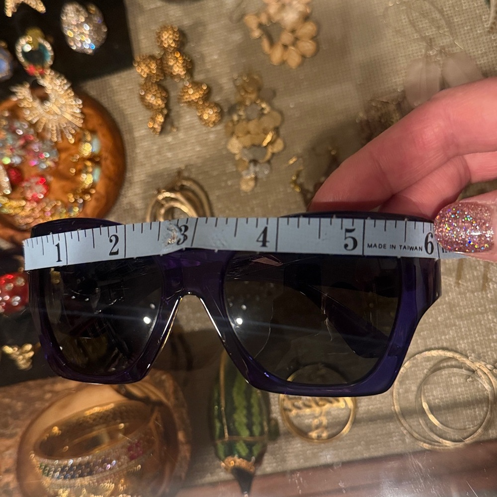 Versace Purple Sunglasses - Picture 7 of 9
